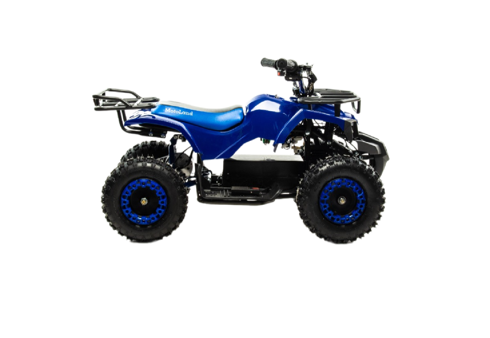 Квадроцикл Motoland (игрушка) ATV E008 800Вт синий pitbikemarket.ru