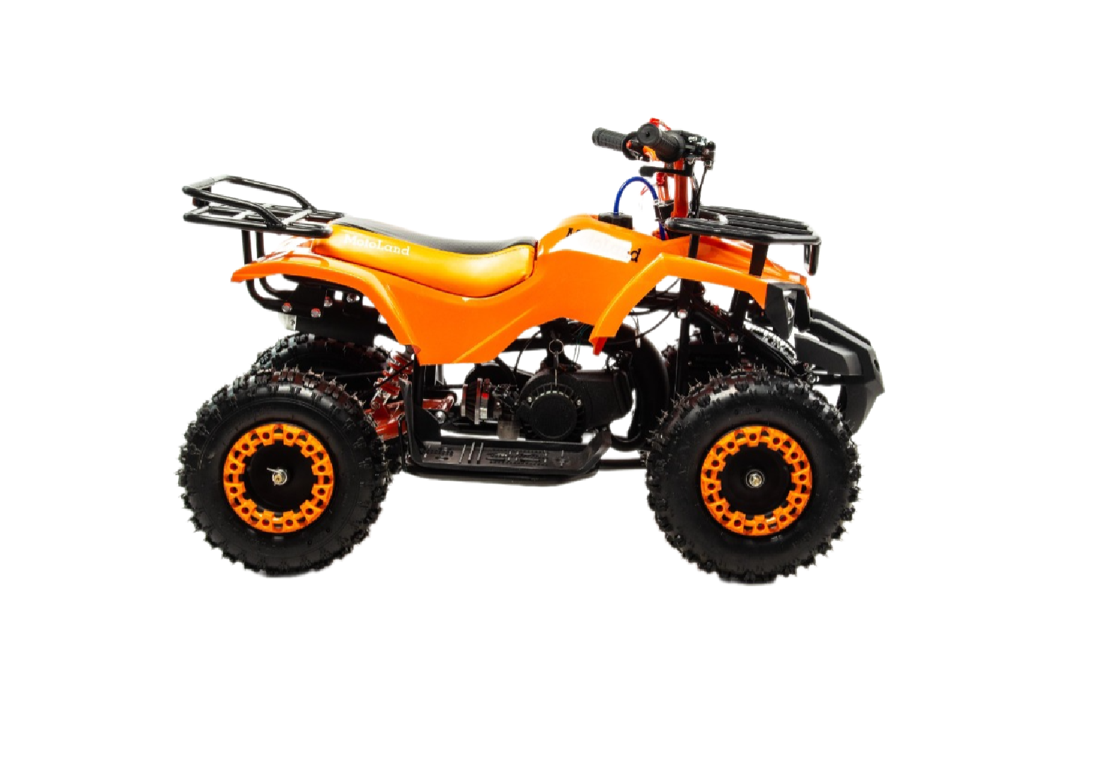 Квадроцикл Motoland (игрушка) ATV E008 800Вт оранжевый pitbikemarket.ru