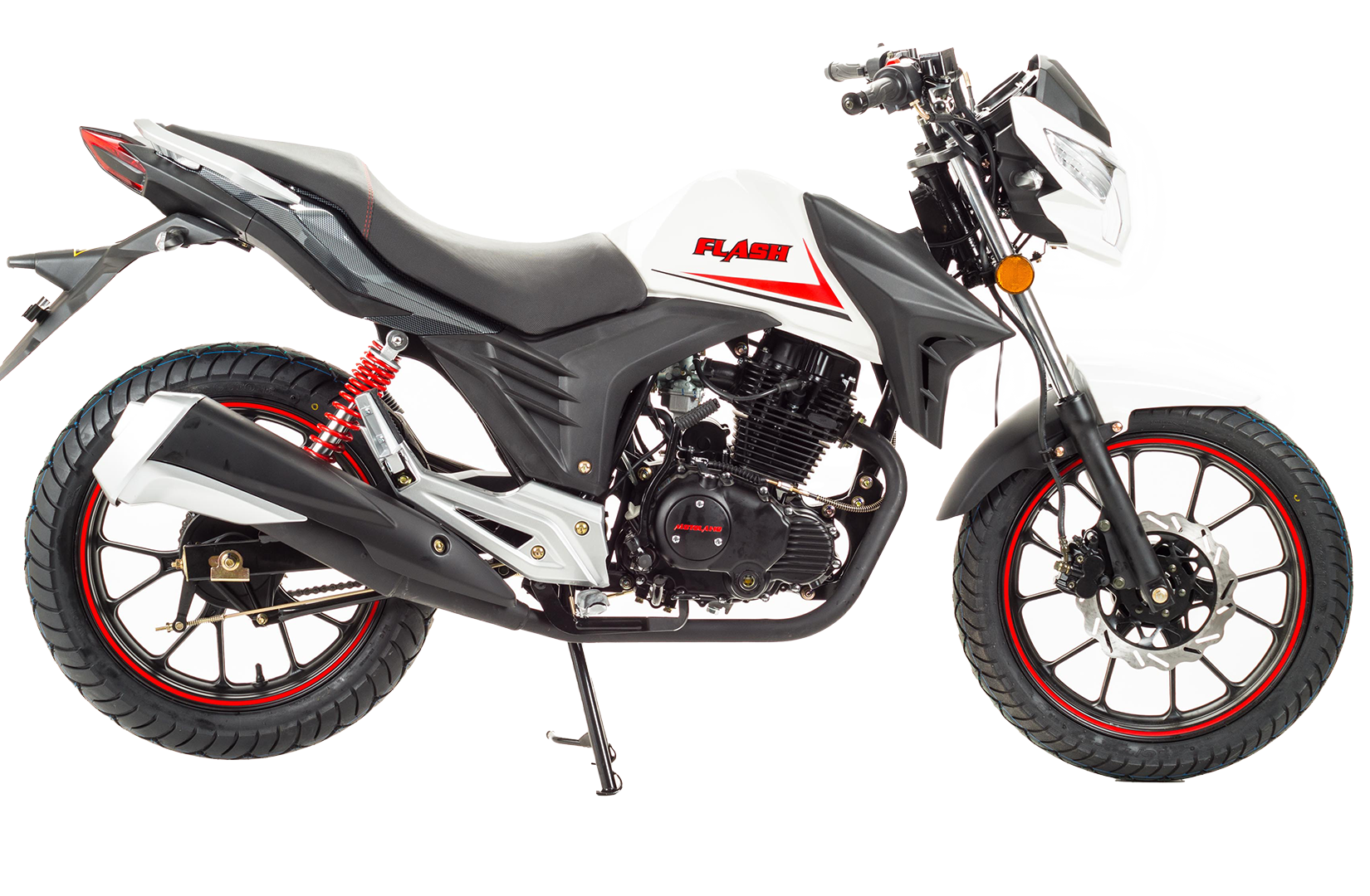 Мотоцикл Motoland FLASH 200 Белый pitbikemarket.ru
