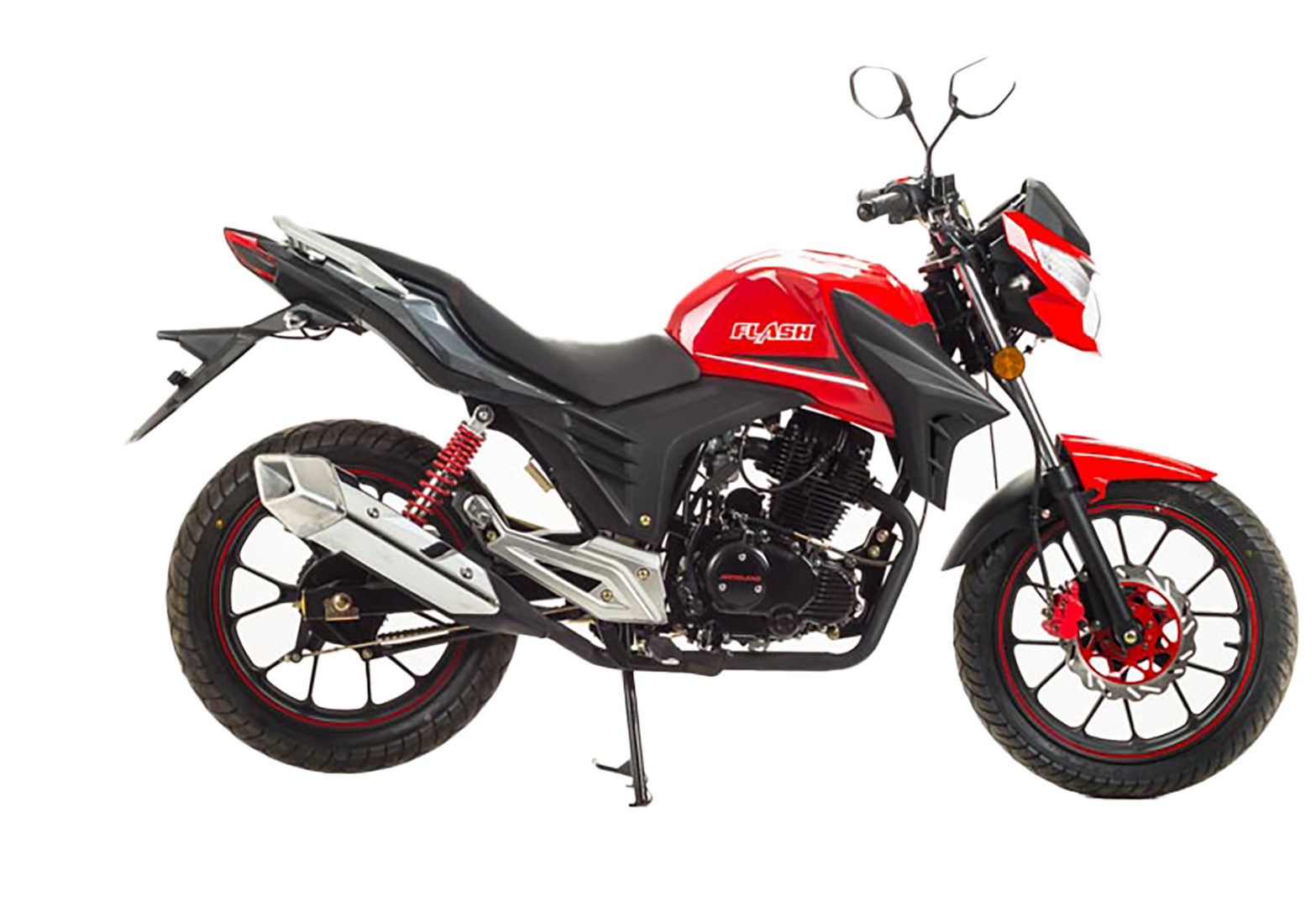 Мотоцикл Motoland FLASH 200 Красный pitbikemarket.ru