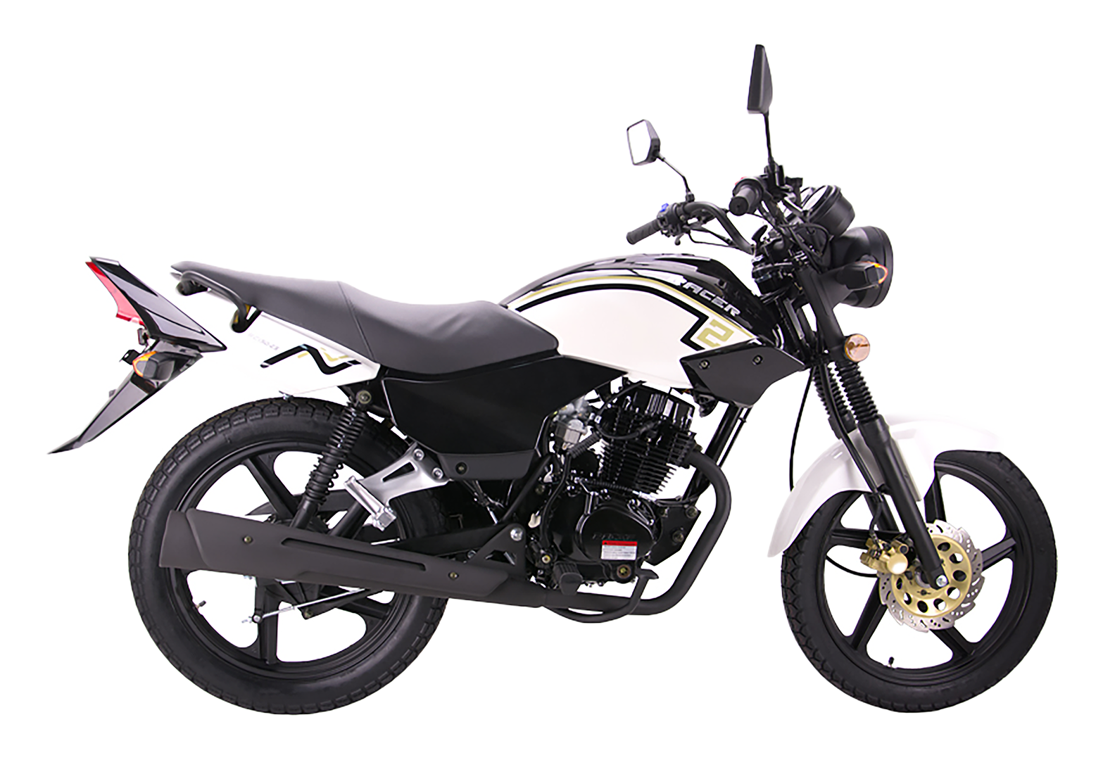 Мотоцикл Racer RC150-23 Tiger (белый) pitbikemarket.ru