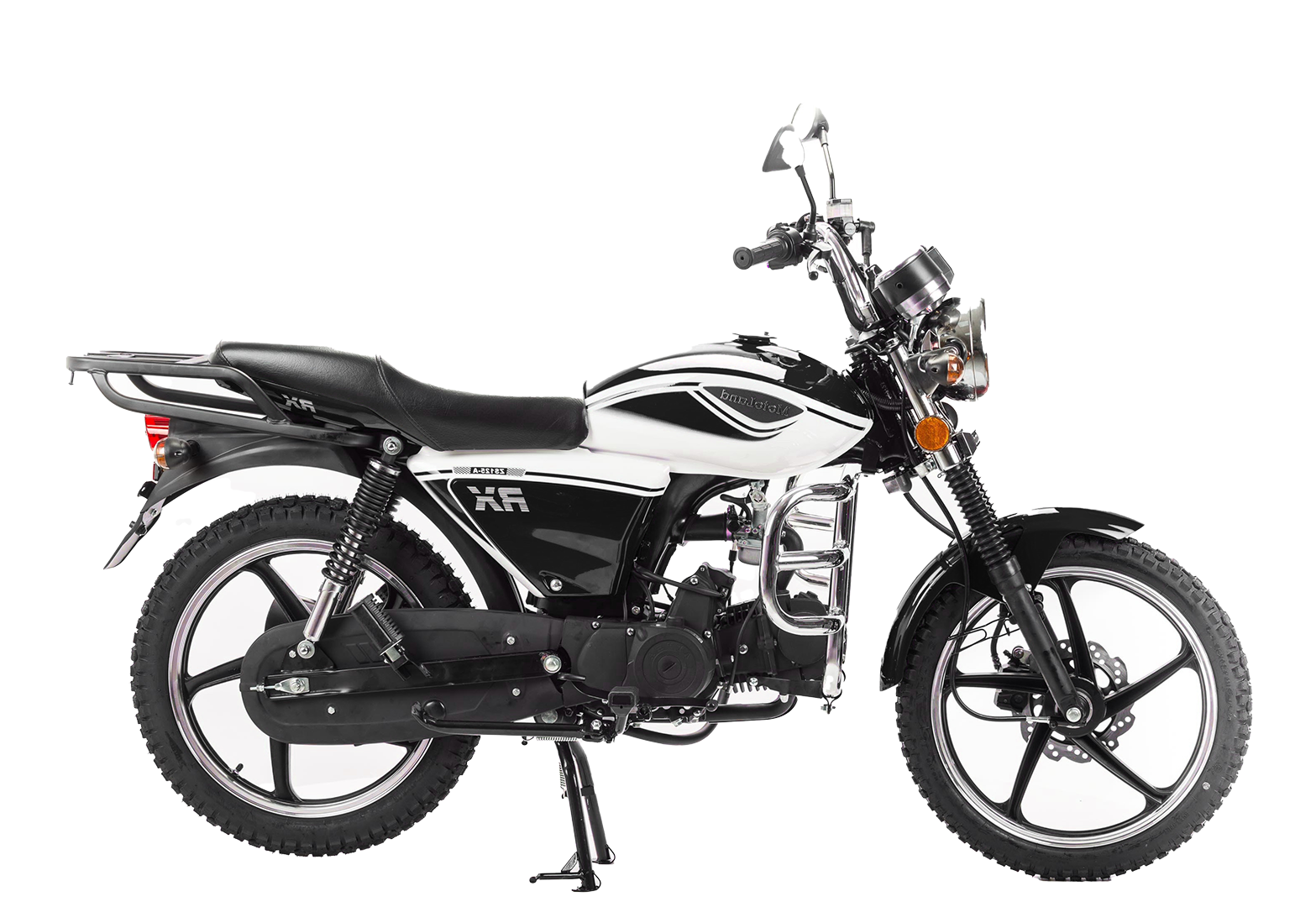 Мотоцикл Motoland Альфа RX 125 черный pitbikemarket.ru