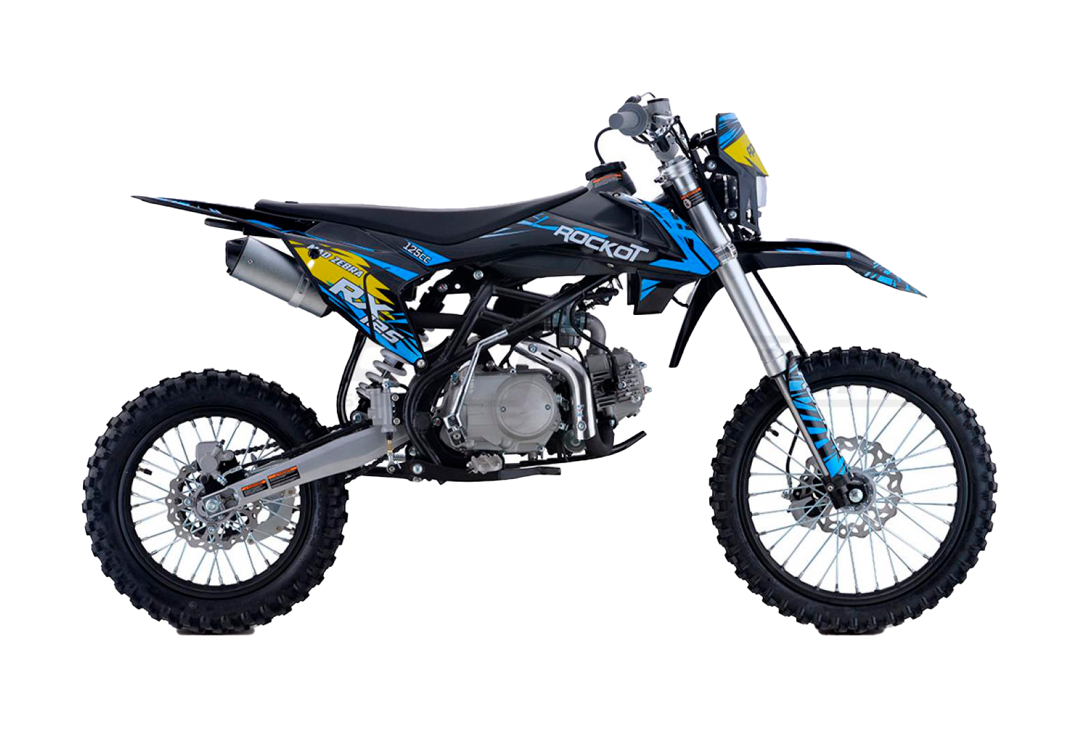 Питбайк ROCKOT RX125-3 Mad Zebra 17/14 pitbikemarket.ru