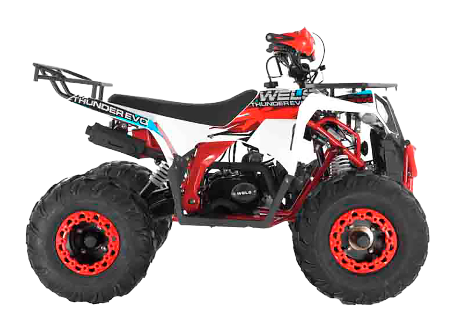 Квадроцикл Wels Thunder EVO 125 белый pitbikemarket.ru