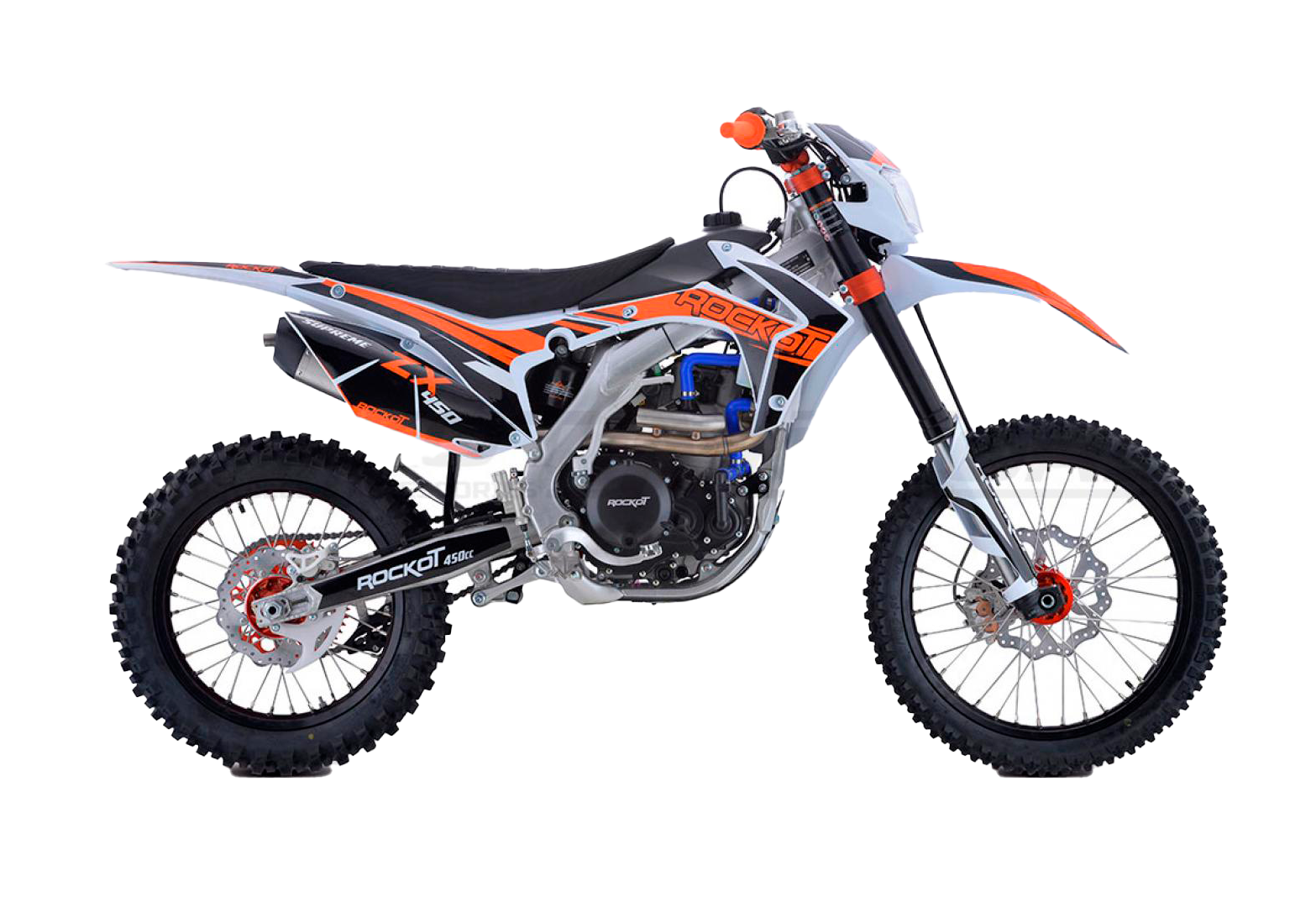 Мотоцикл эндуро ROCKOT ZX450 Supreme (450сс, 194MQ, 21/18) pitbikemarket.ru