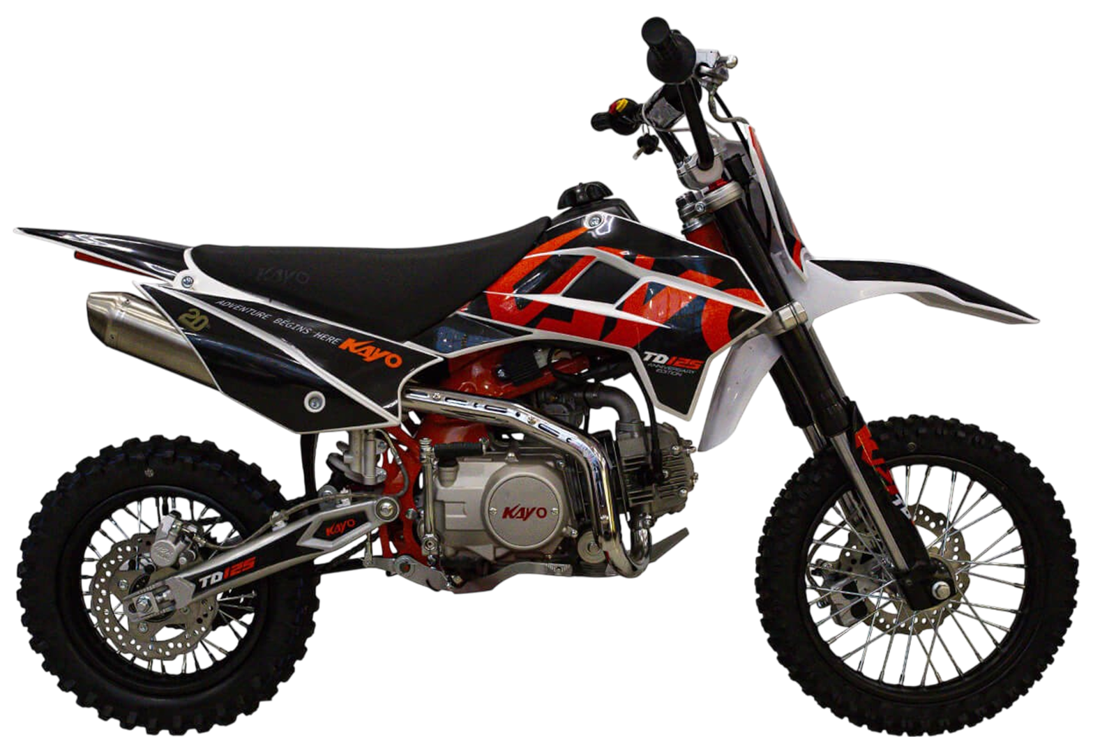 Питбайк KAYO MINI TD125 14/12 (п/автомат, эл. стартер) pitbikemarket.ru