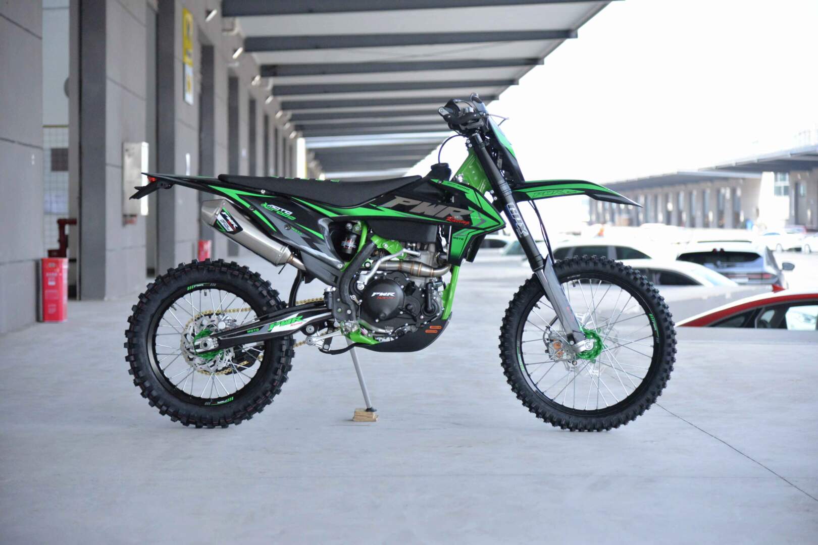 Мотоцикл Motoland 450 PWR FM450 NC зеленый pitbikemarket.ru