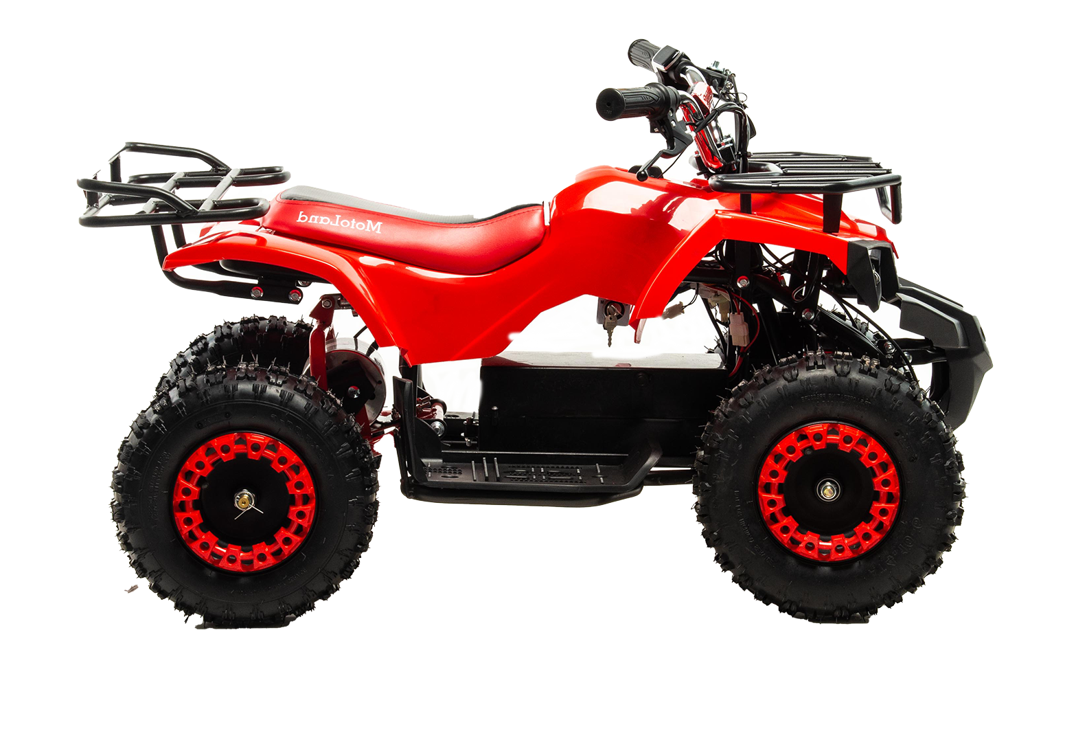 Квадроцикл Motoland ATV E009 1000Вт красный pitbikemarket.ru