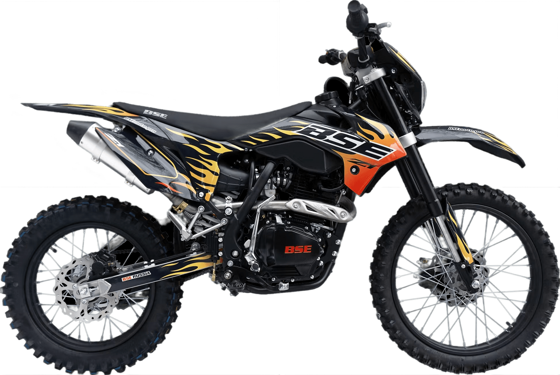 Кроссовый мотоцикл BSE Z1 19/16 HotRod Red pitbikemarket.ru
