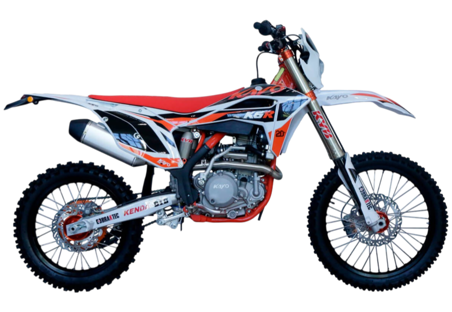 Мотоцикл кроссовый KAYO K6-R KYB 250 (NC250SR) FCR 21/18 pitbikemarket.ru