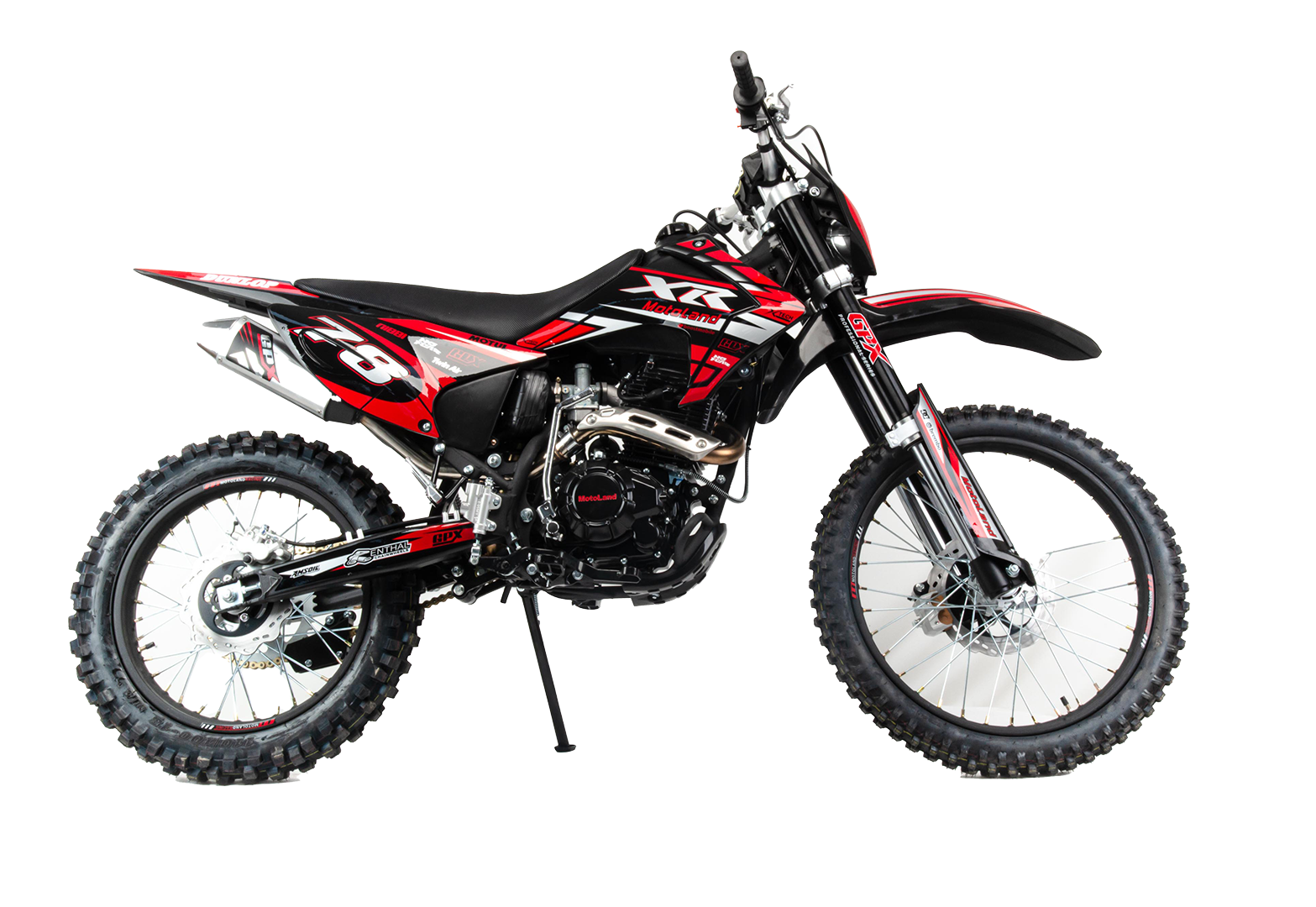 Мотоцикл Motoland XR 250 LITE красный (172FMM) pitbikemarket.ru