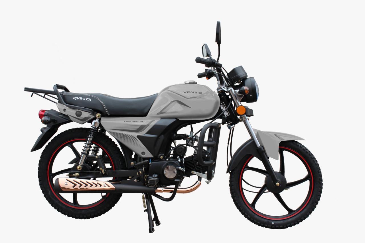Мопед VENTO RIVA - II CX 49сс (110) серый pitbikemarket.ru