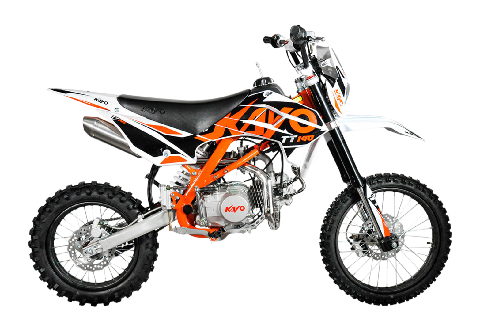 Питбайк KAYO BASIC TT140EM 17/14 KRZ (механ. сцепл., эл. стартер 2024 г.) pitbikemarket.ru