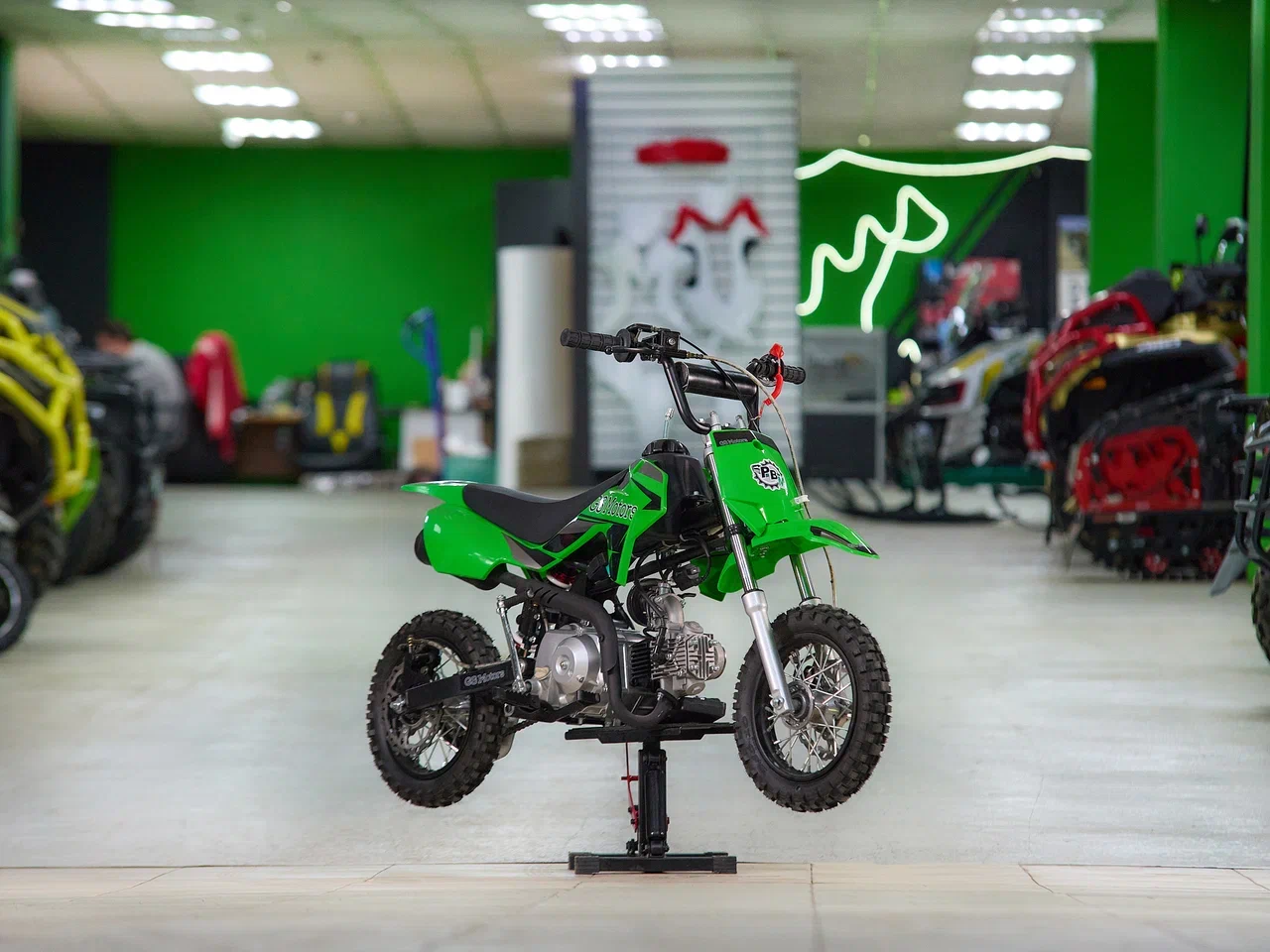 Питбайк GS Motors S7 зеленый pitbikemarket.ru