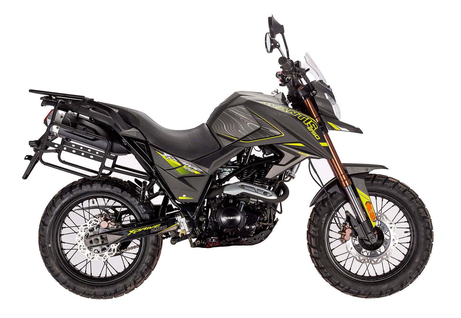 Мотоцикл Avantis Tourist 250 ПТС Зеленый pitbikemarket.ru