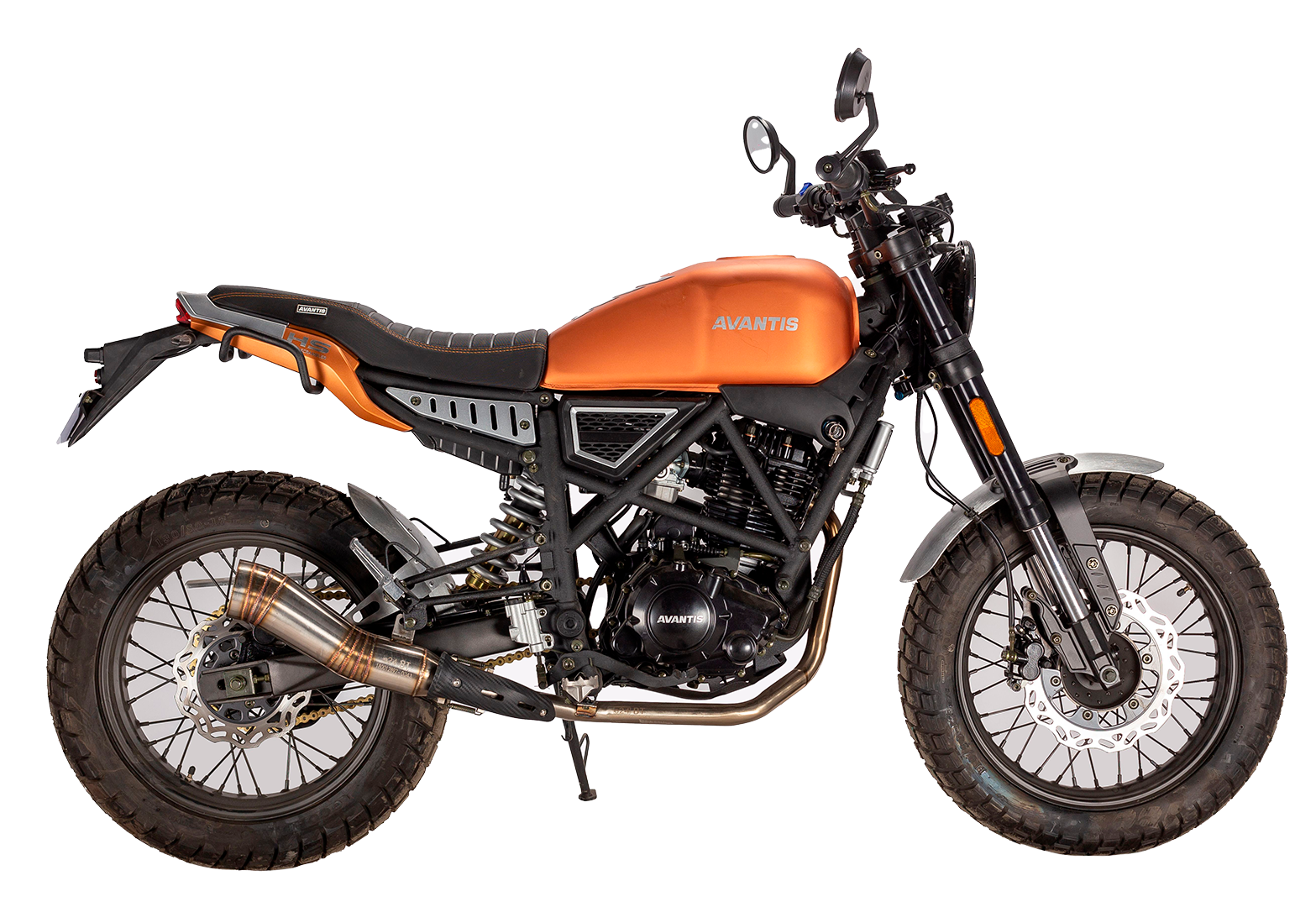 Мотоцикл Avantis City 250 ПТС (Желтый) pitbikemarket.ru