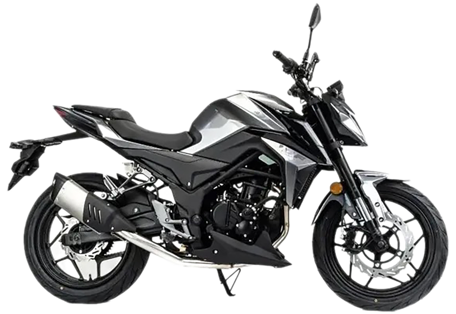 Мотоцикл Motoland DF BIG BORE 300 (CBS300 с балансиром) серый pitbikemarket.ru