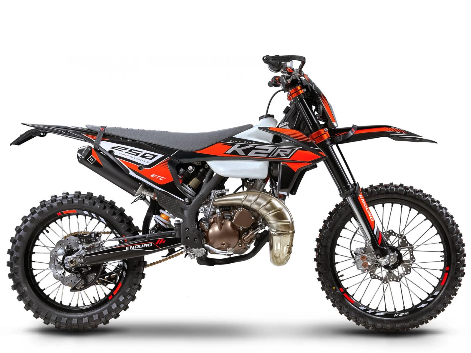 Мотоцикл K2R 250 ETC Orange/Black 2023 pitbikemarket.ru
