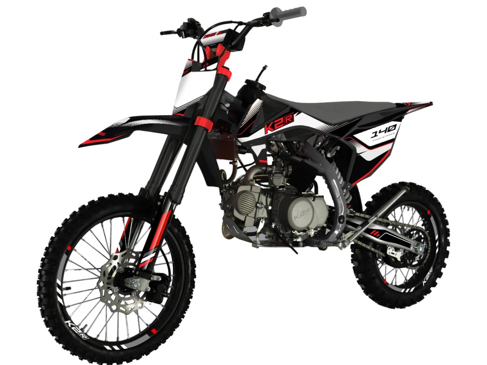 Питбайк K2R SX 140 White/Red pitbikemarket.ru