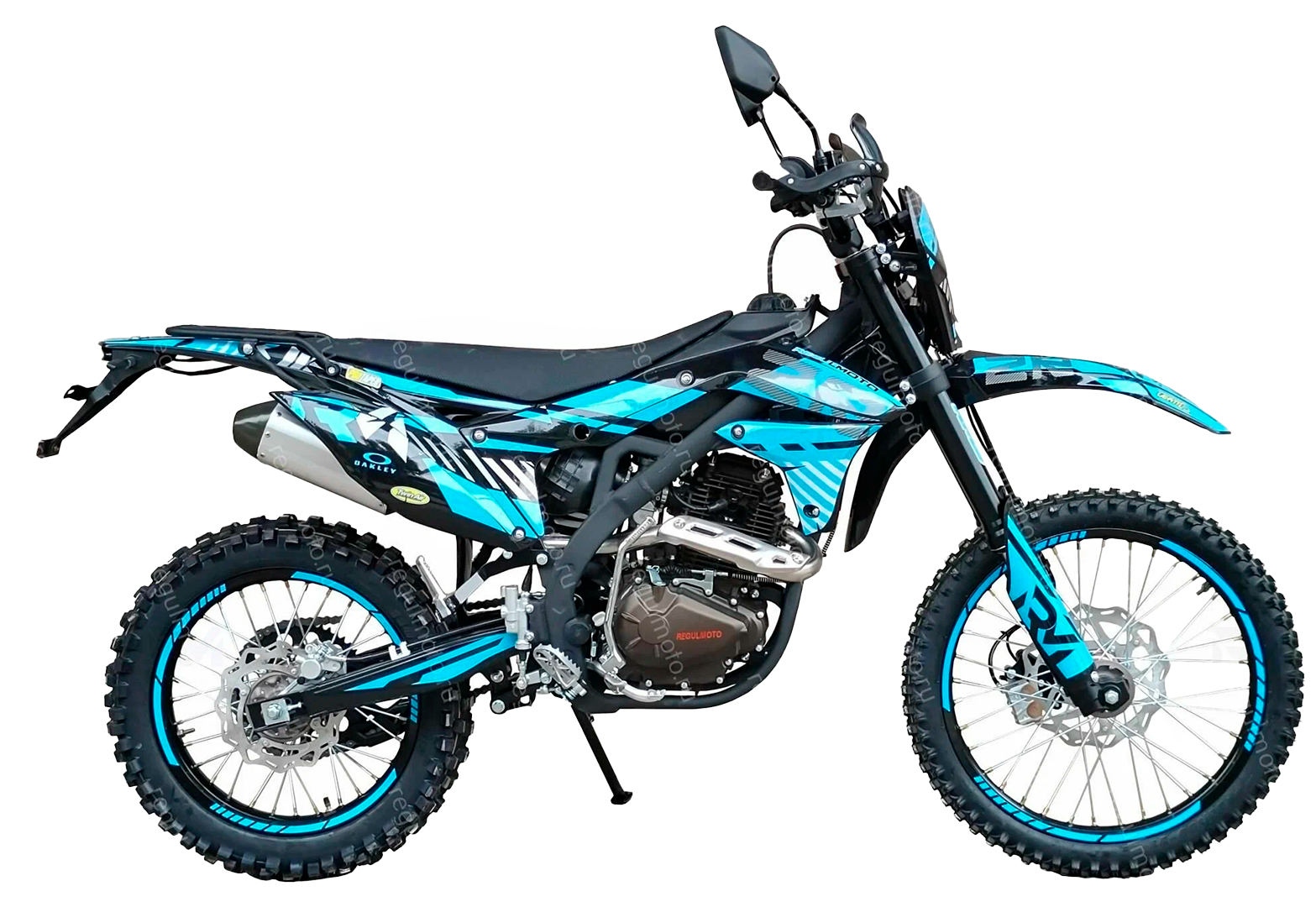 Мотоцикл Regulmoto ZR PR 4 valves (Черный/синий) pitbikemarket.ru