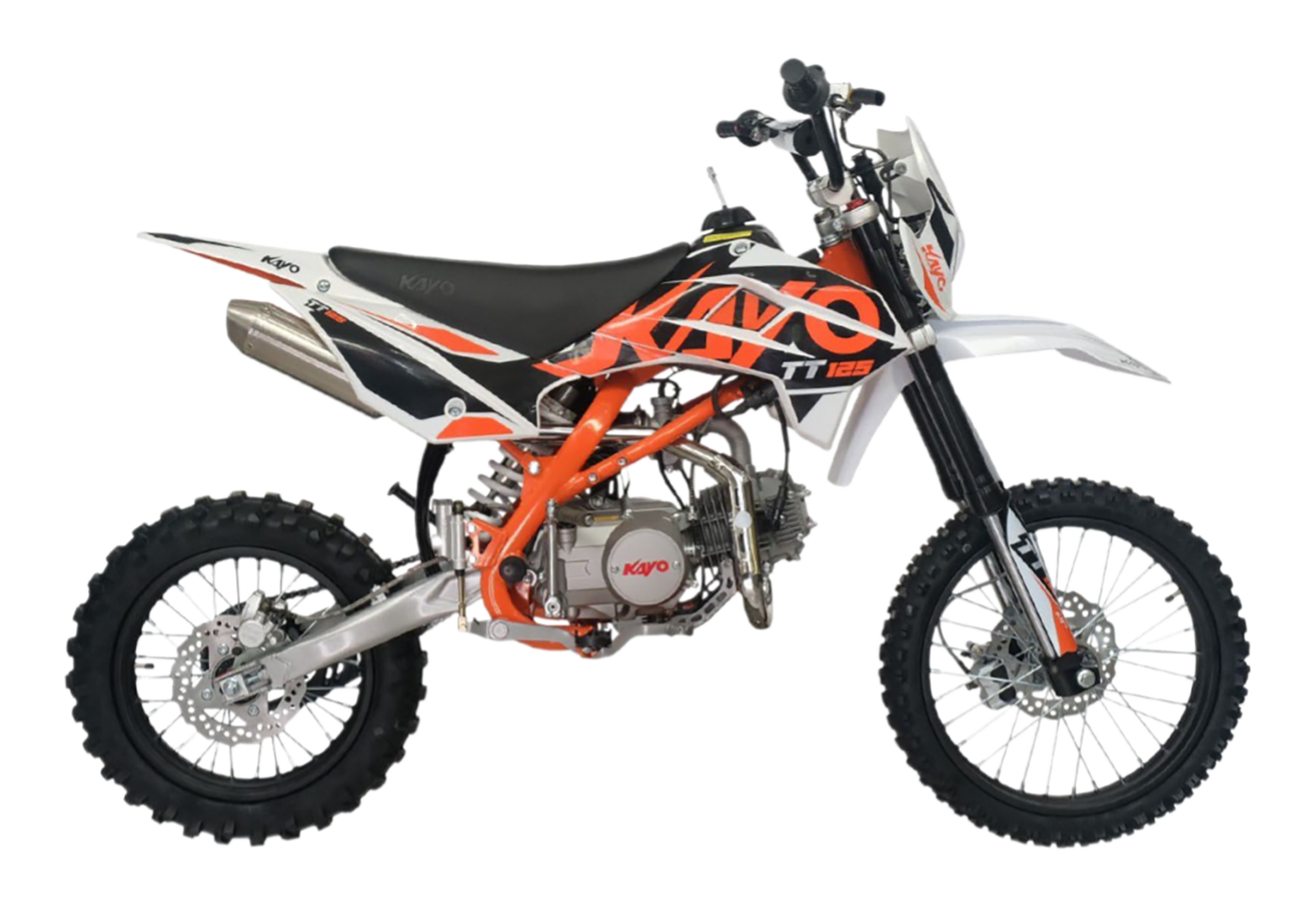Питбайк KAYO BASIC TT125 17/14 KRZ (механ. сцепл., кикстартер) pitbikemarket.ru