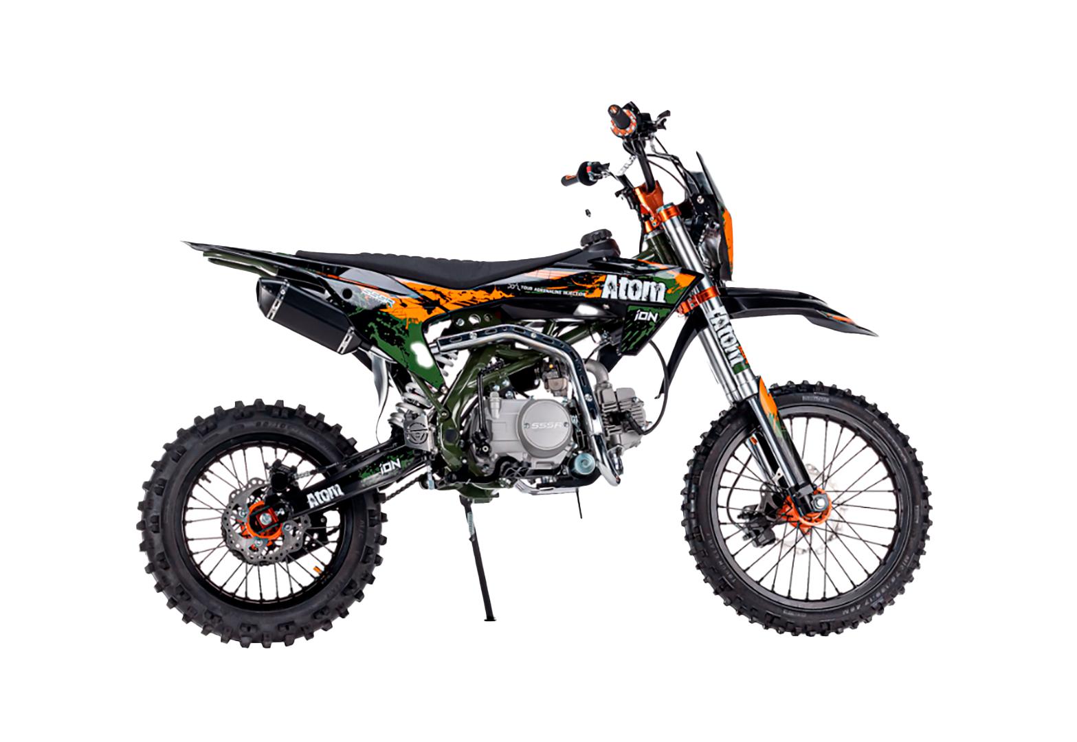 Питбайк SSSR ATOM ION 125 Green Khaki pitbikemarket.ru