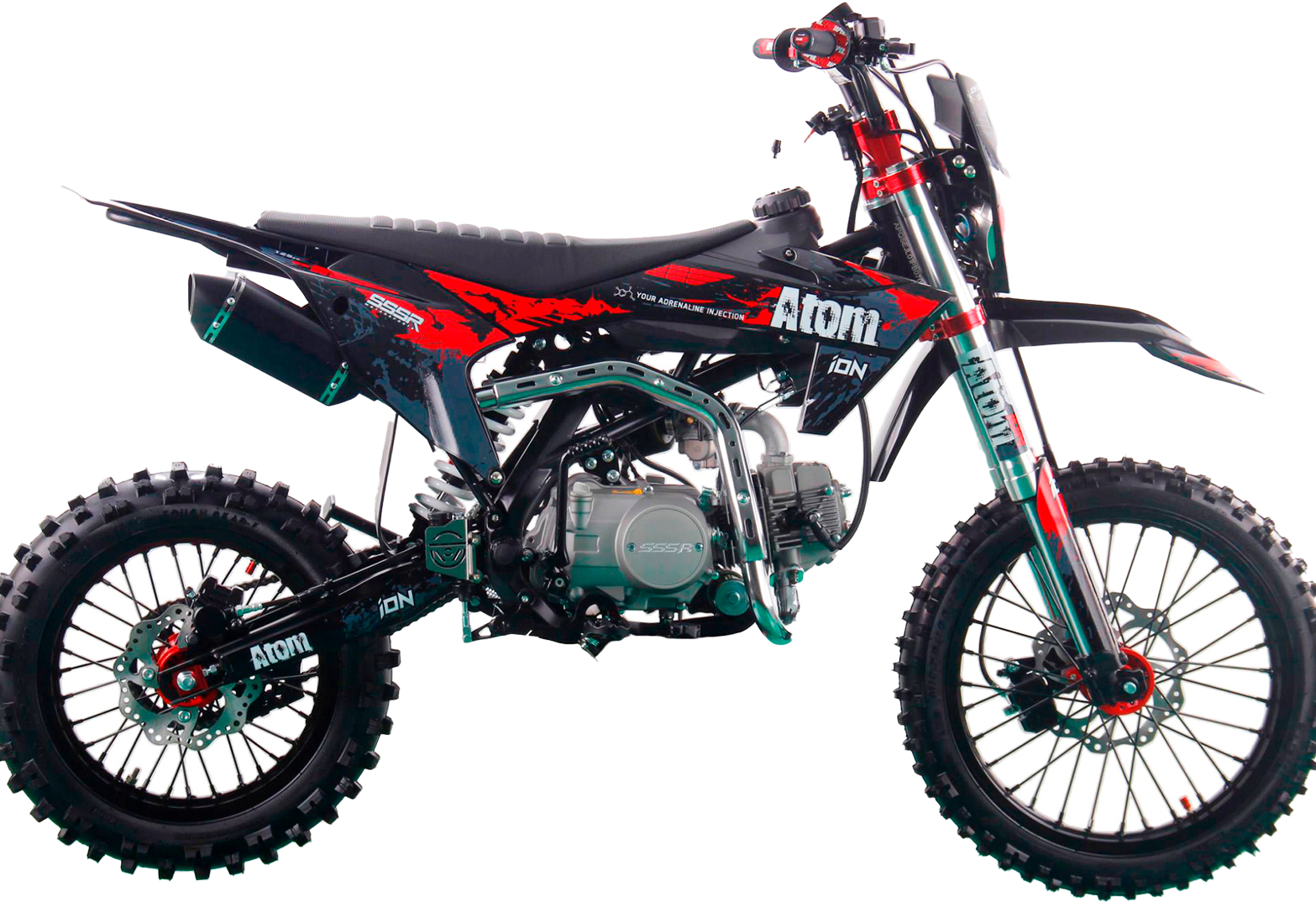 Питбайк SSSR ATOM ION 125 Black Orbit pitbikemarket.ru