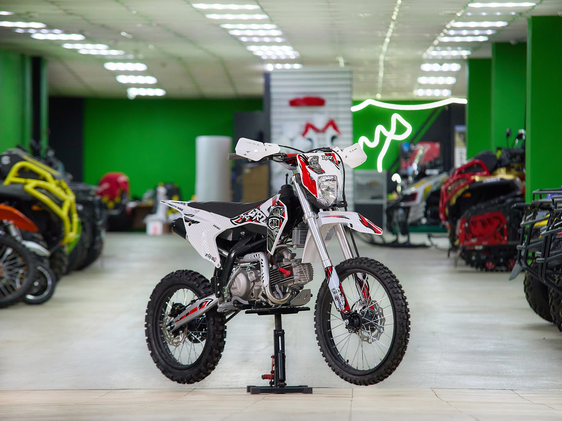 Питбайк BRZ H4 ZS190 19/16 (фара, электростартер) pitbikemarket.ru