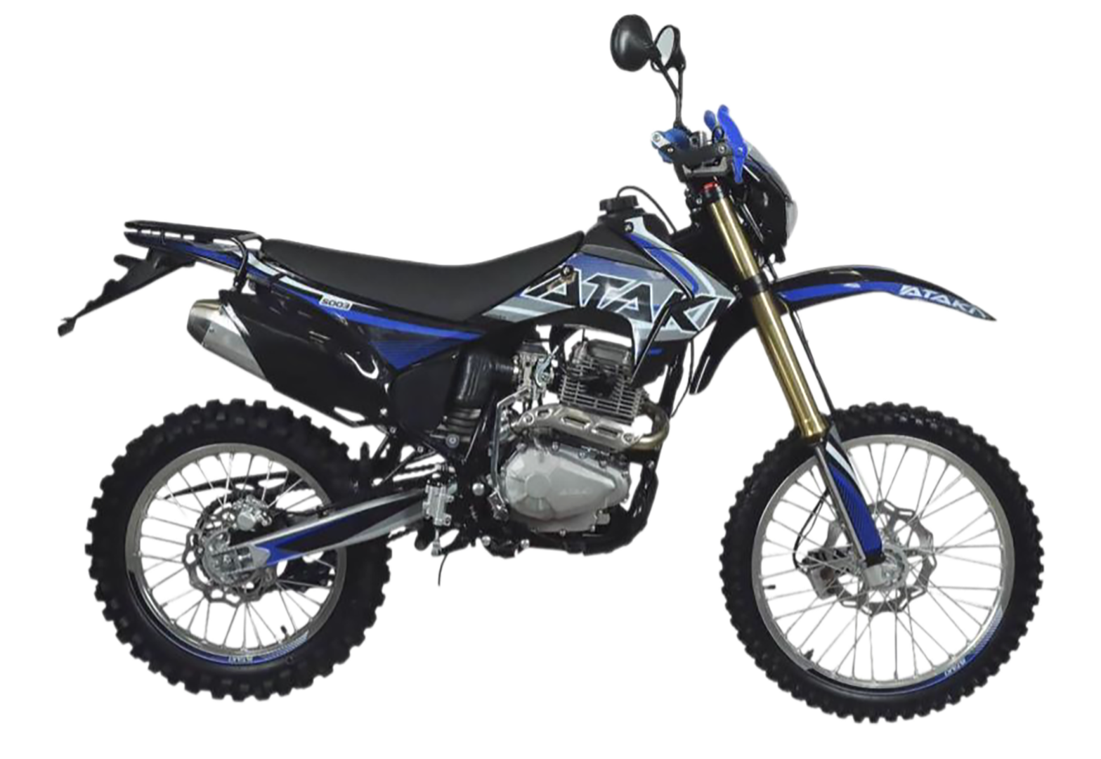 Мотоцикл ATAKI S003 300 (4T PR300) ПТС 21/18 (синий, обрешетка) pitbikemarket.ru