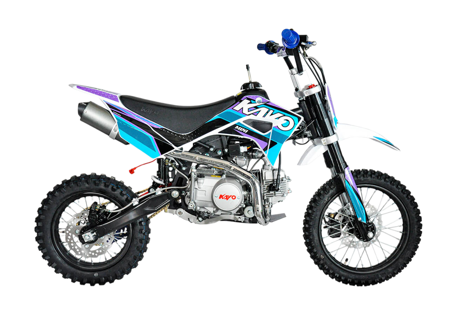 Питбайк KAYO Mini K125EM (механ. сцепл., эл. стартер) pitbikemarket.ru