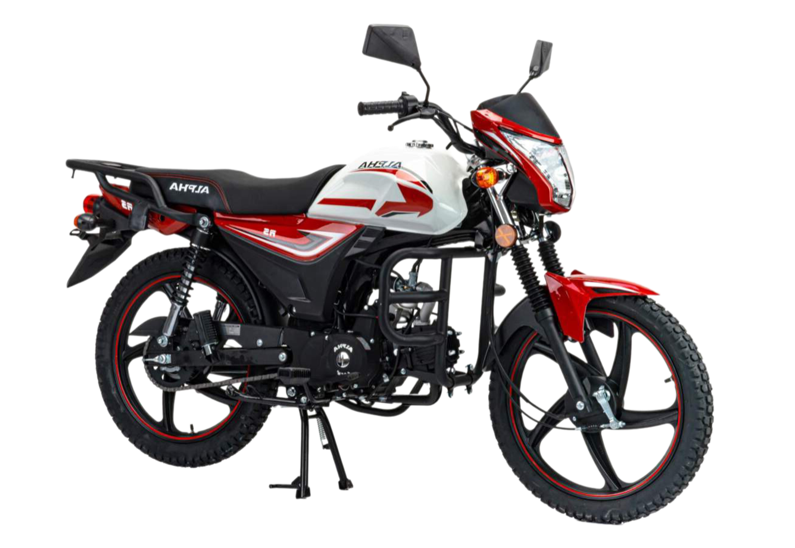 Мопед Motoland Альфа RS 11 (LM48-B) красный (А) pitbikemarket.ru