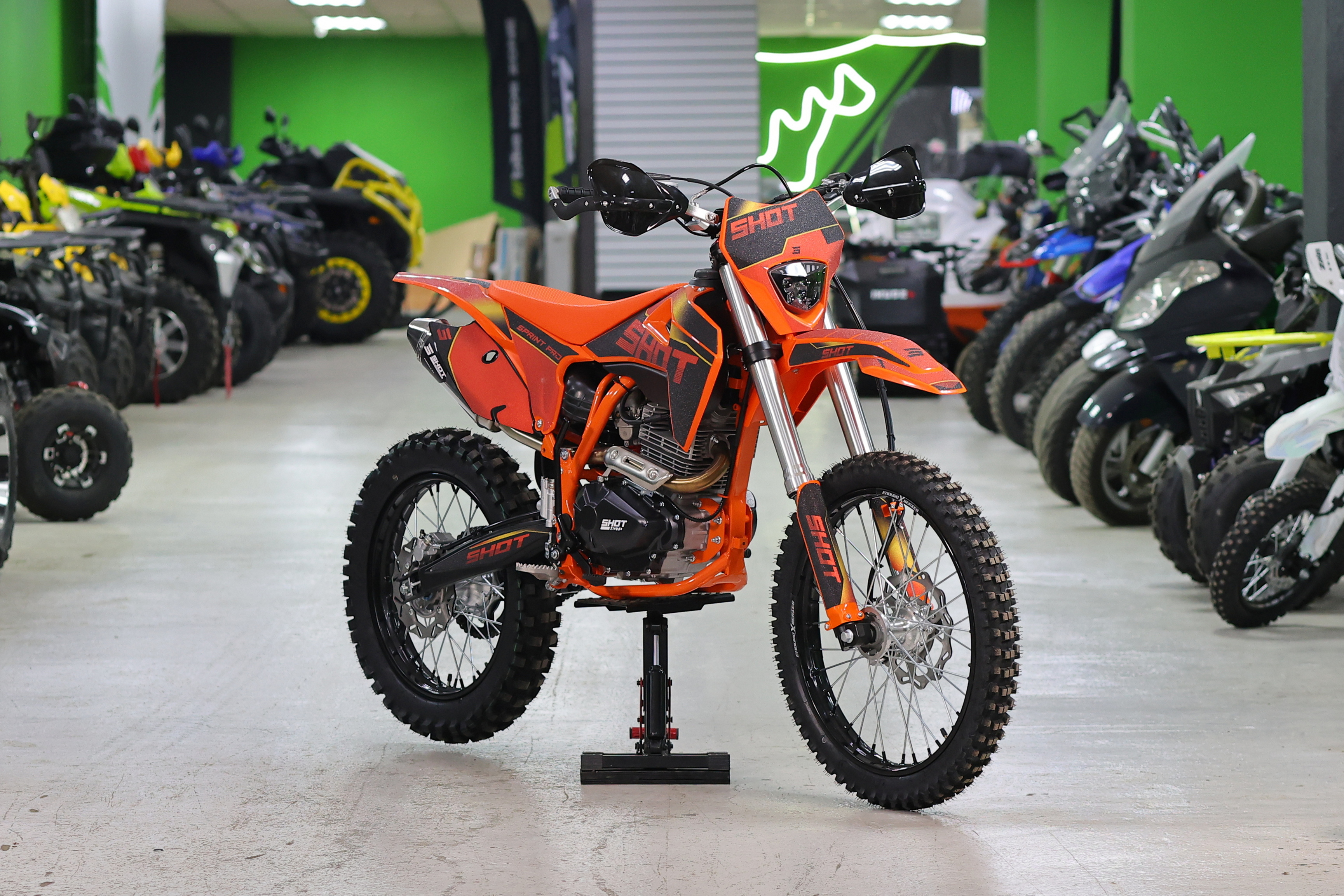 Мотоцикл кроссовый эндуро SHOT SPRINT PRO PR300 pitbikemarket.ru