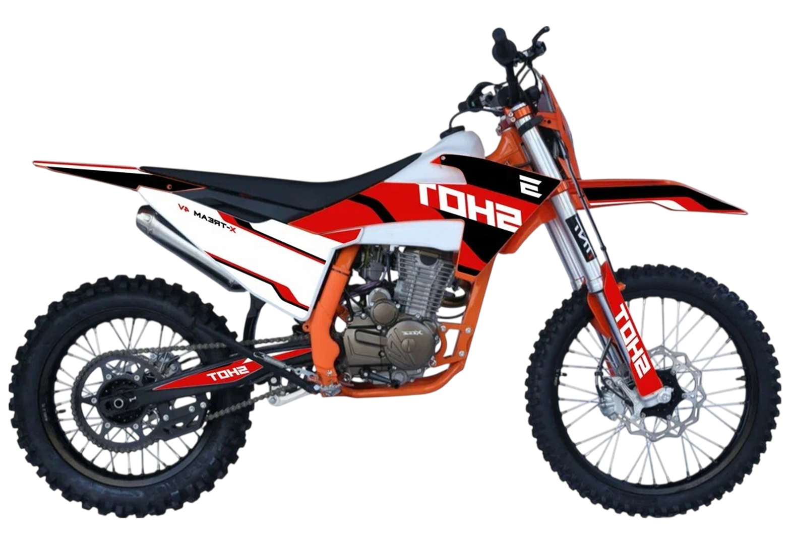Эндуро мотоцикл SHOT X-TREAM 4V YB250R pitbikemarket.ru