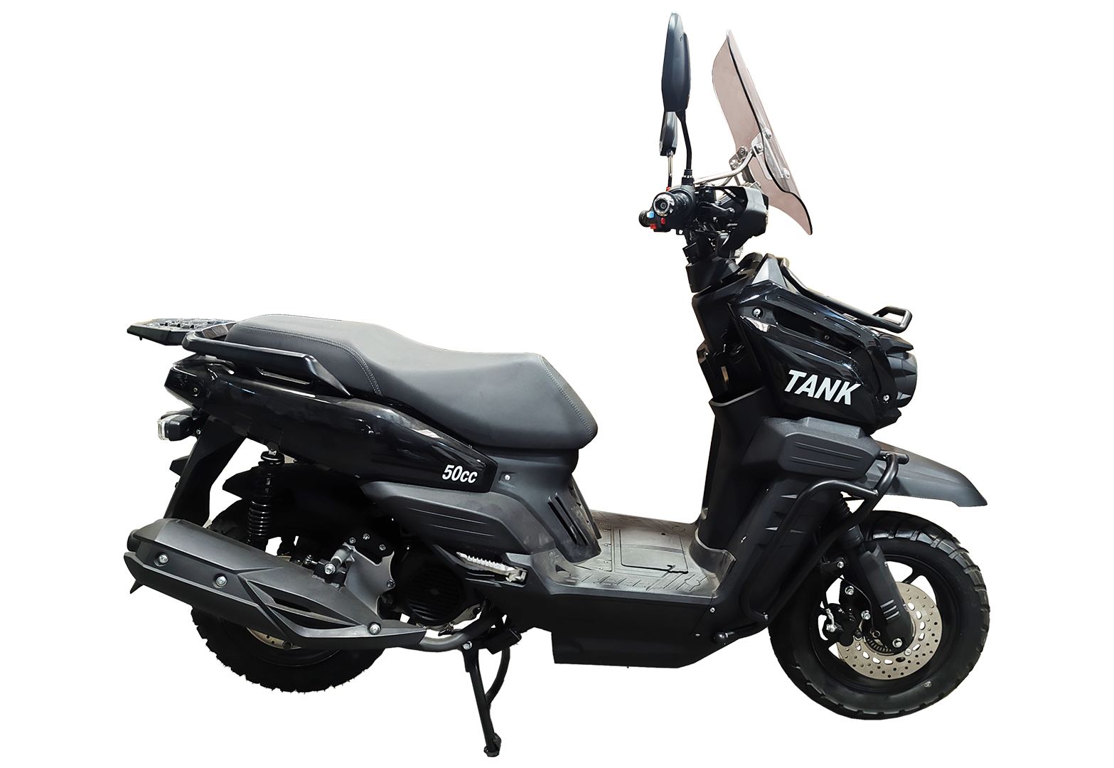 Скутер TANK 1 Black (без ПТС) pitbikemarket.ru