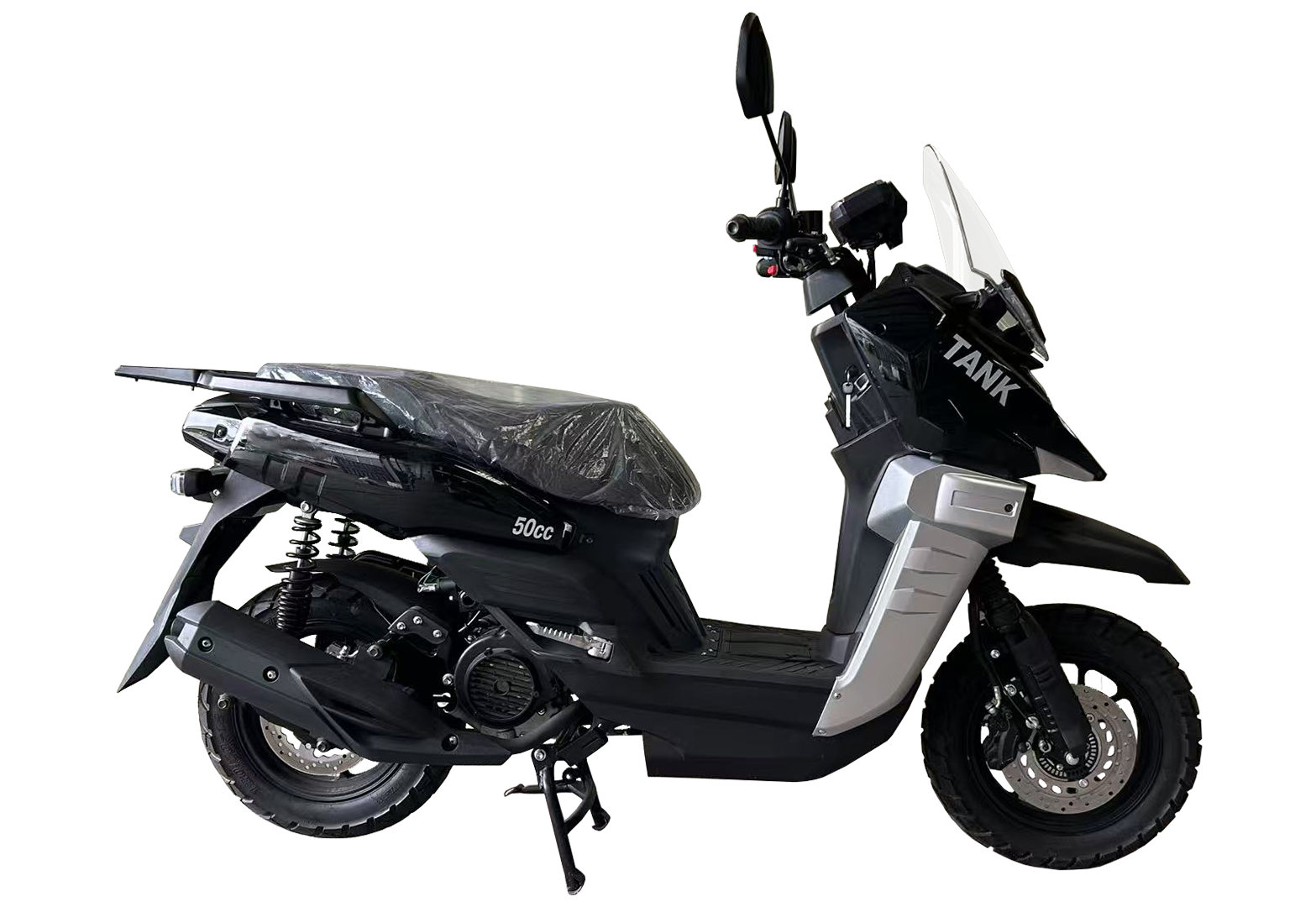 Скутер TANK 3 Black pitbikemarket.ru