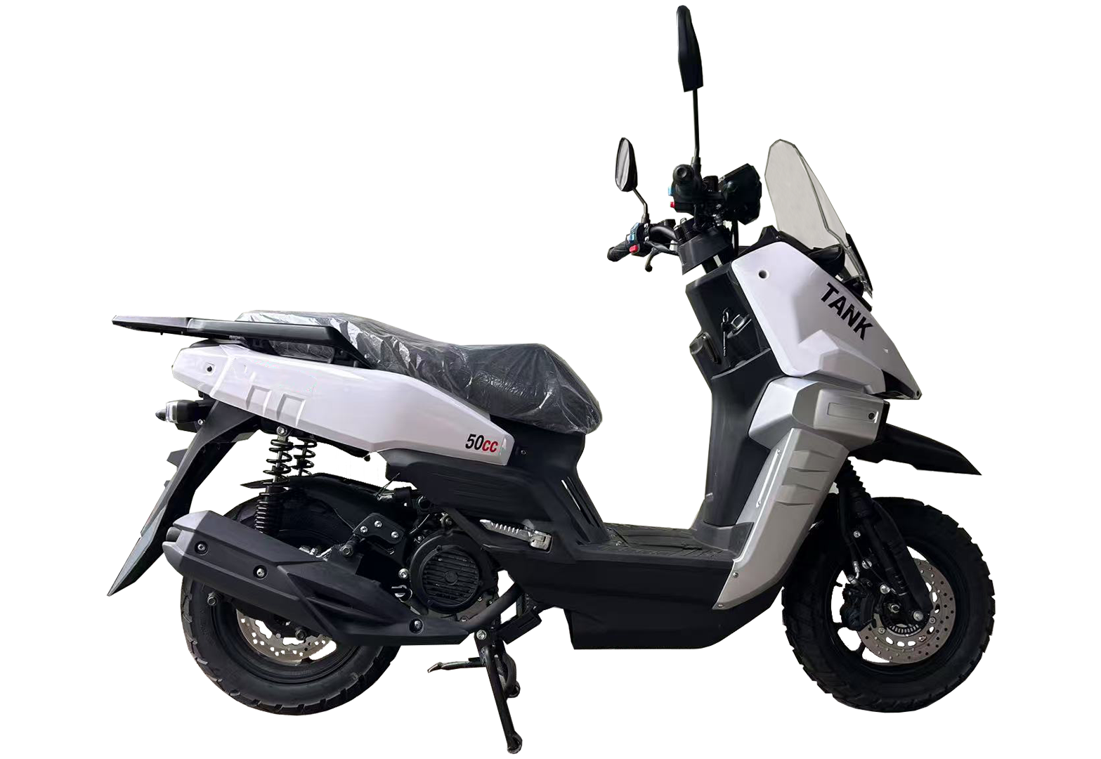 Скутер TANK 3 White pitbikemarket.ru