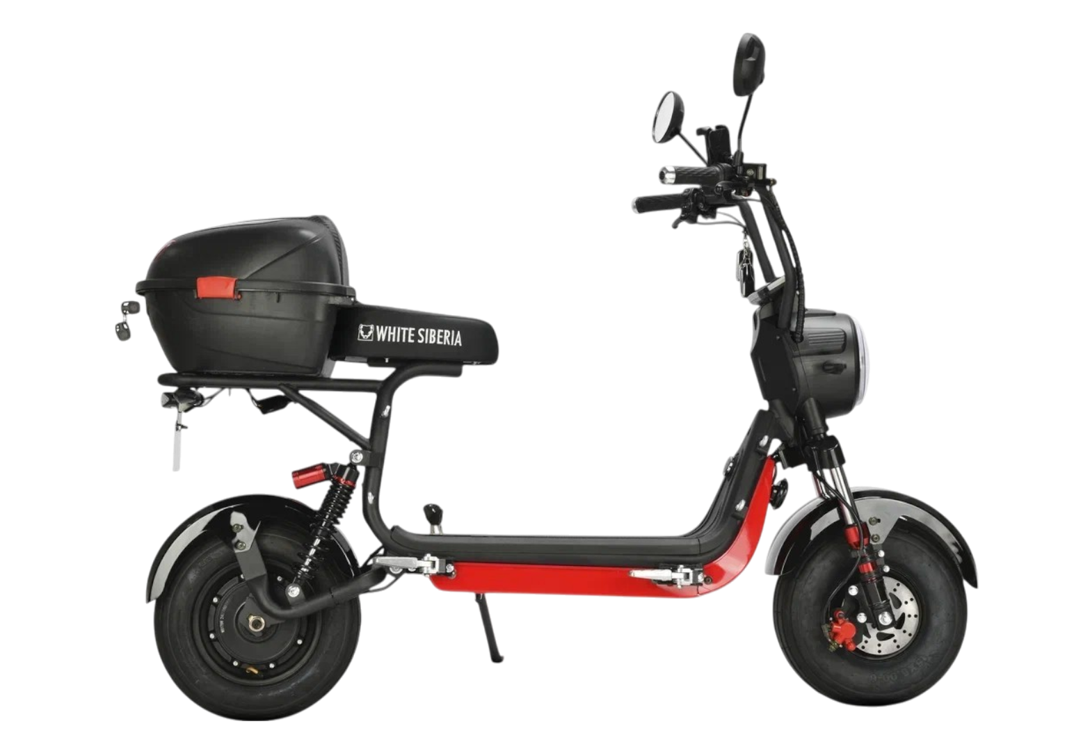 Электроскутер WHITE SIBERIA MINI R 3.0 BLACK 60V pitbikemarket.ru