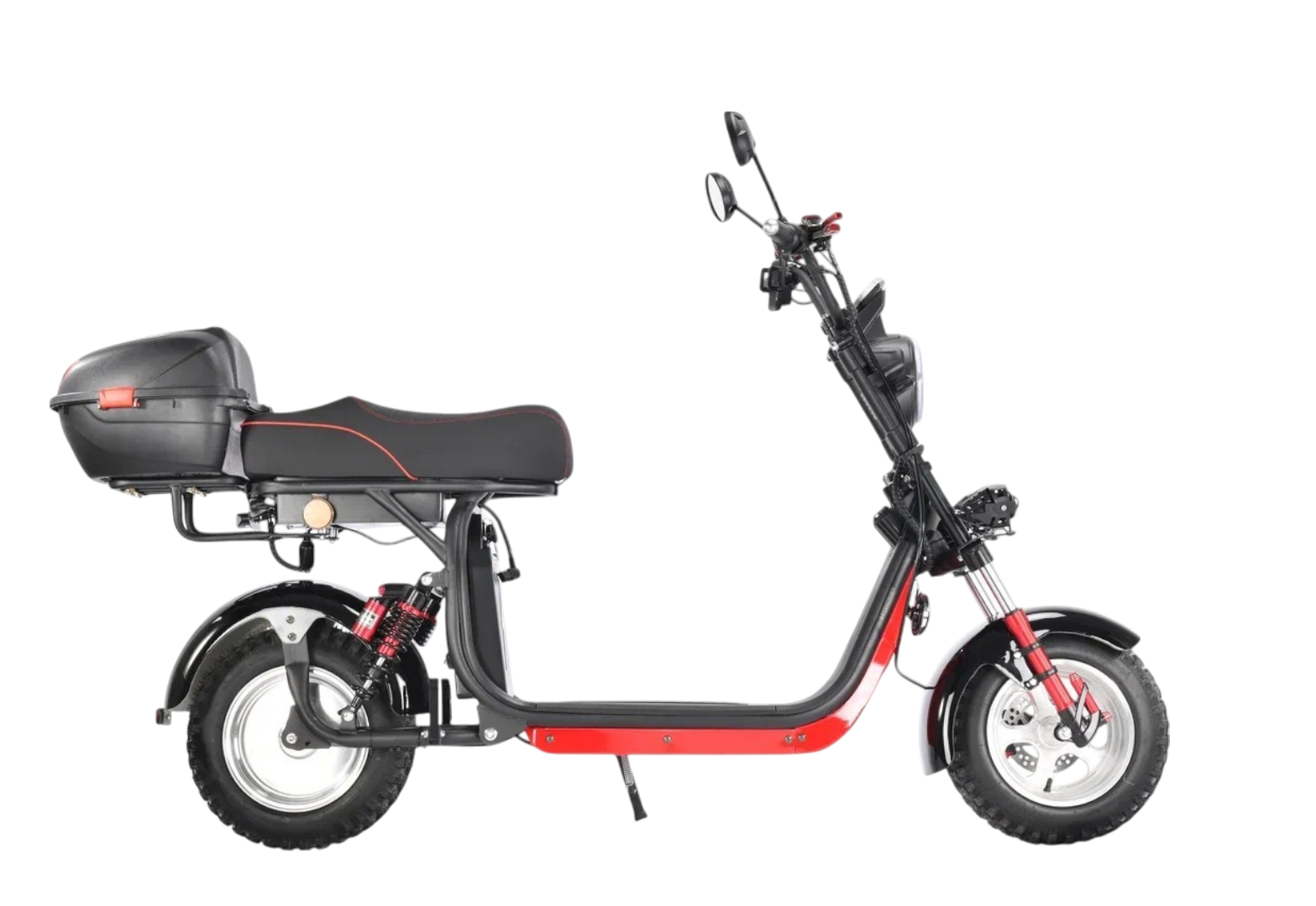 Электроскутер WHITE SIBERIA PRO 2500W BLACK pitbikemarket.ru