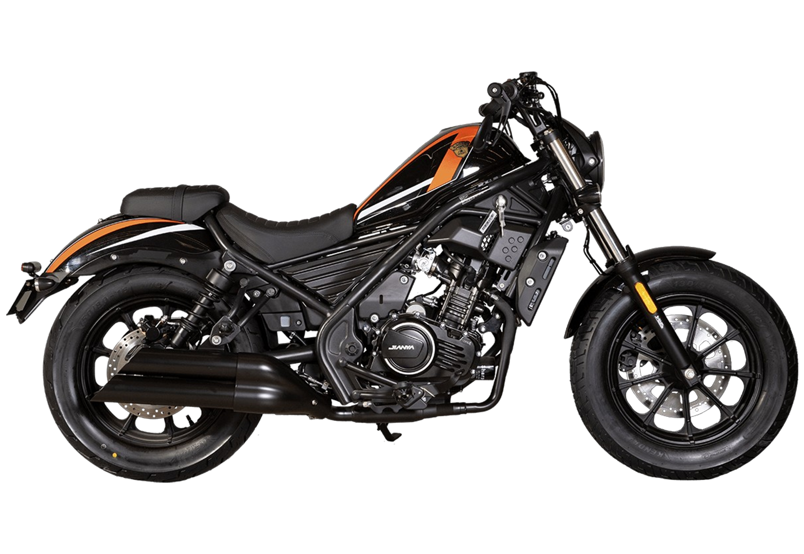 Мотоцикл GROZA JOY300 Sport ПТС Черный/оранжевый pitbikemarket.ru