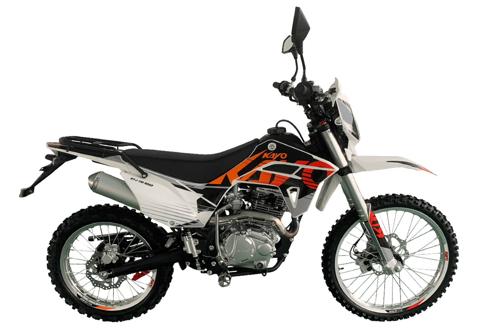 Мотоцикл кроссовый KAYO K1-J 150 ROAD (CB150) 19/16 ПТС pitbikemarket.ru