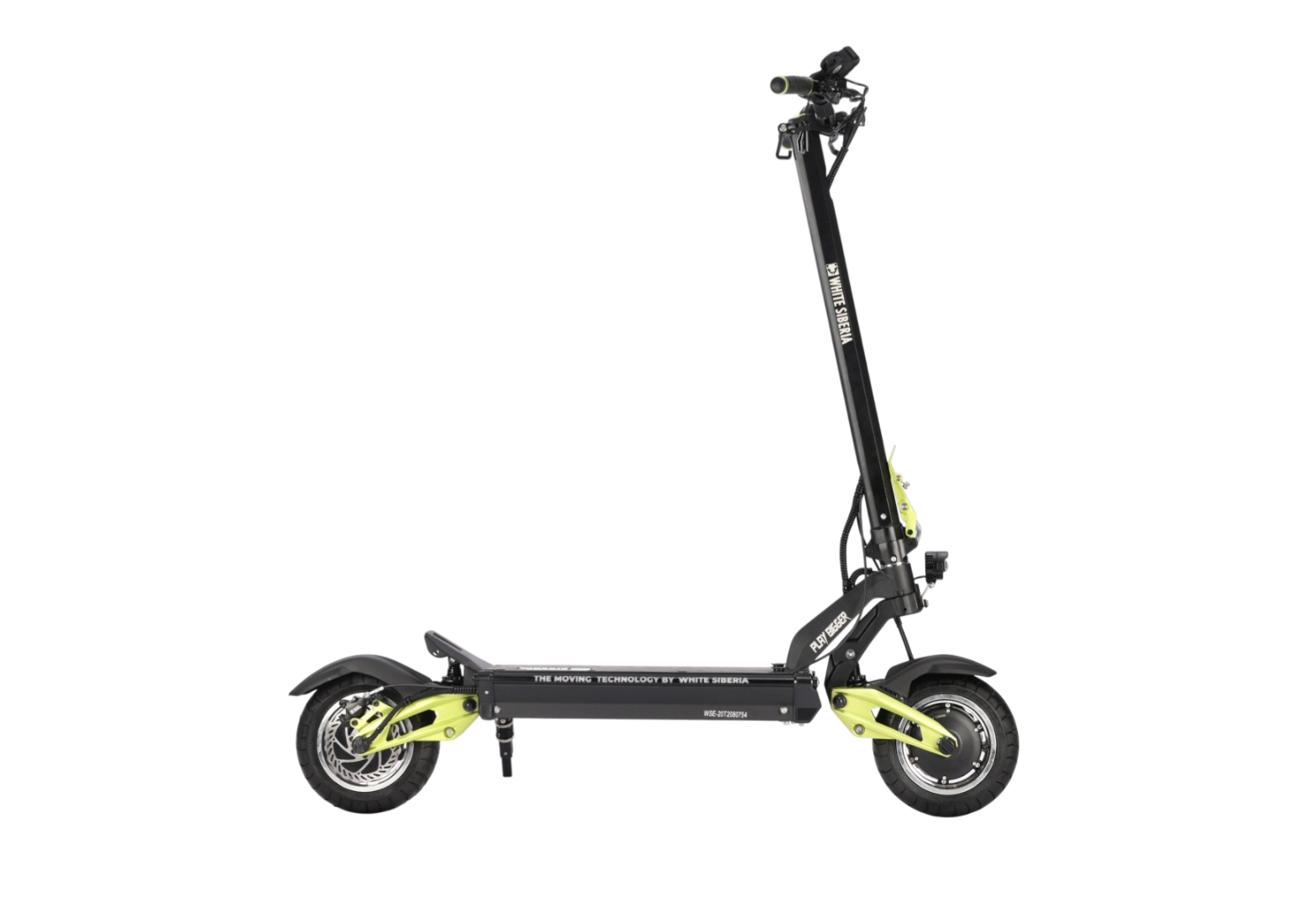 Электросамокат WHITE SIBERIA NERPA PRO 3600W Elka Green (зеленый) pitbikemarket.ru