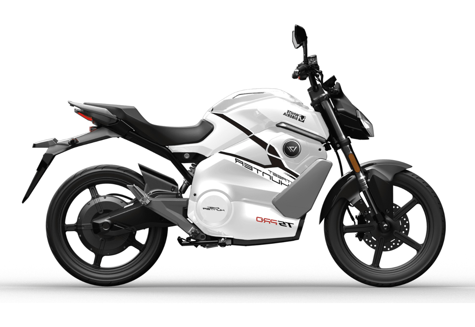 Электромотоцикл WHITE SIBERIA SUPER SOCO STREET HUNTER PRO (Белый) pitbikemarket.ru
