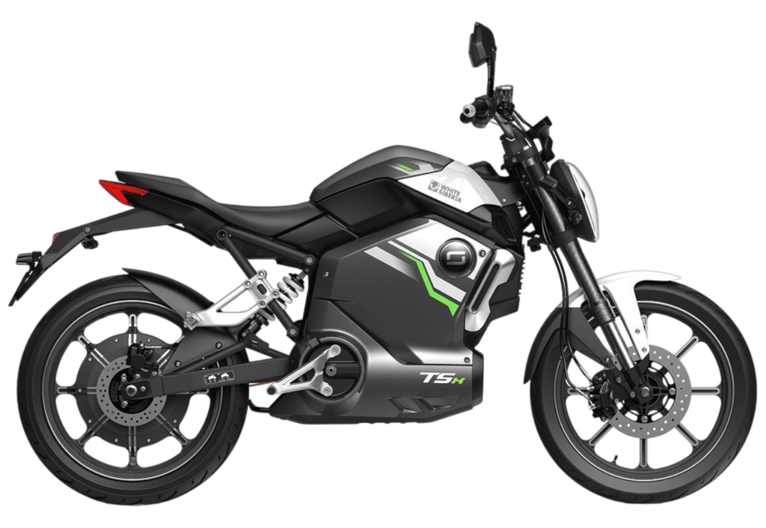 Электромотоцикл WHITE SIBERIA SUPER SOCO TSX (Серый) pitbikemarket.ru