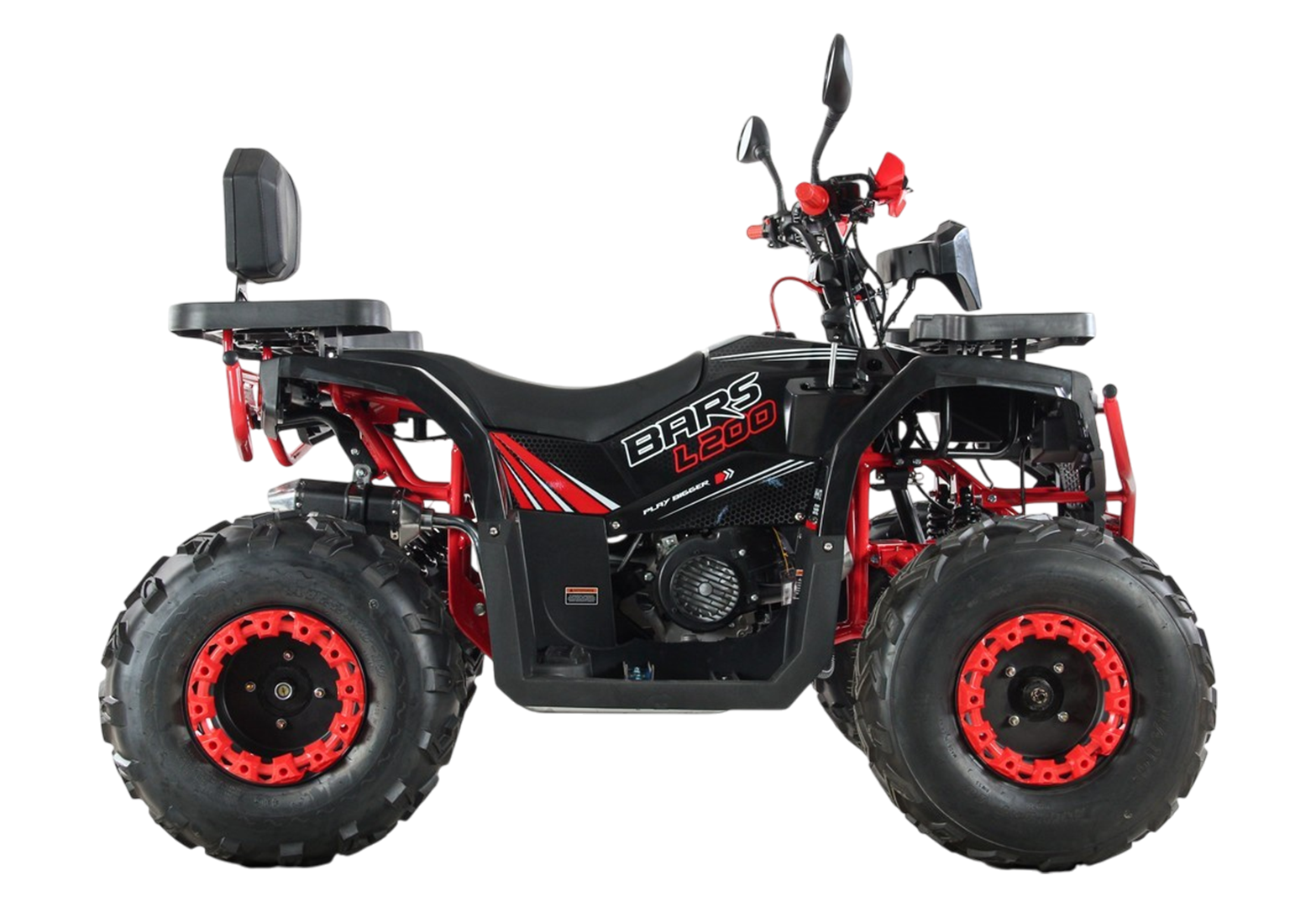Бензиновый квадроцикл White Siberia BARS L200 pitbikemarket.ru