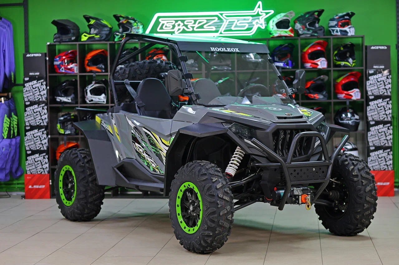 Багги HOOLEOX ZQ800 x2 Серо-зеленый (ПСМ) pitbikemarket.ru