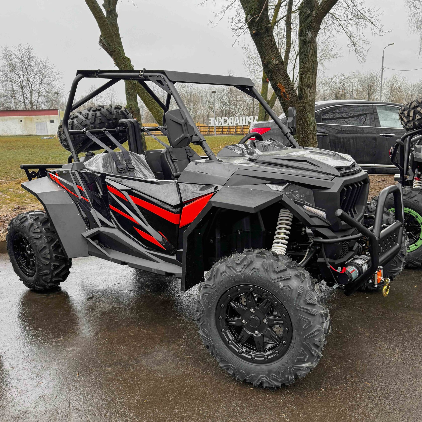 Багги HOOLEOX ZQ800 x2 Черно-красный (ПСМ) pitbikemarket.ru