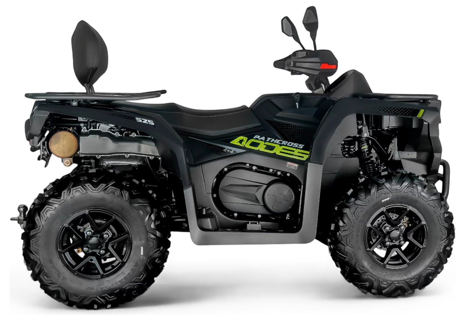 Квадроцикл AODES PATHCROSS 525L 2025, двухместный (Черный) pitbikemarket.ru