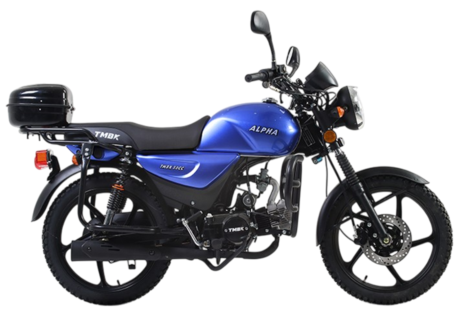 Мопед TMBK ALFA 50 (110) Blue pitbikemarket.ru