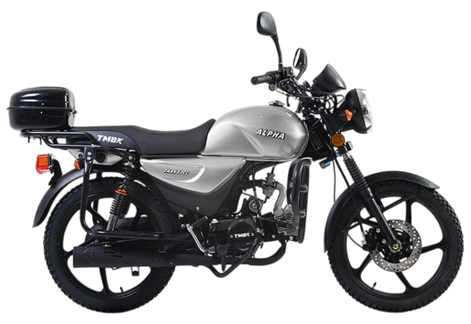 Мопед TMBK ALFA 50 (110) Grey pitbikemarket.ru