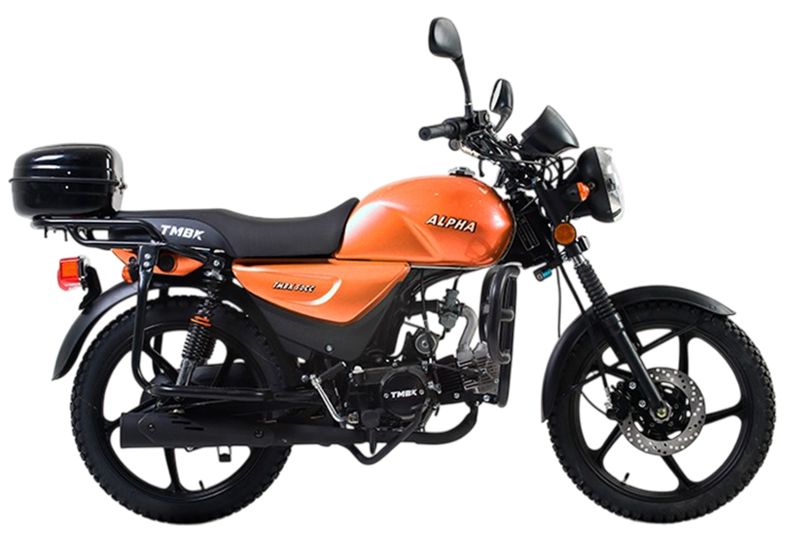 Мопед TMBK ALFA 50 (110) Orange pitbikemarket.ru